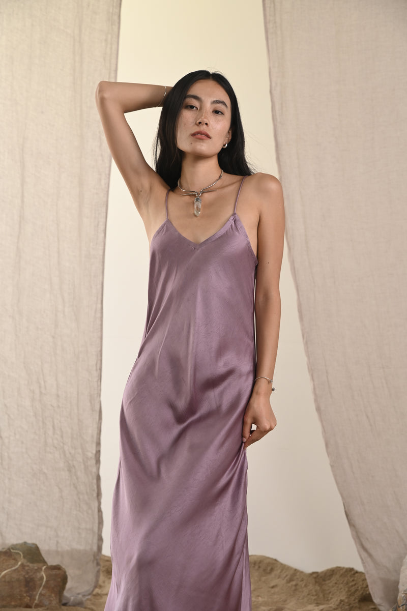 Rose Slip Dress | Lilac