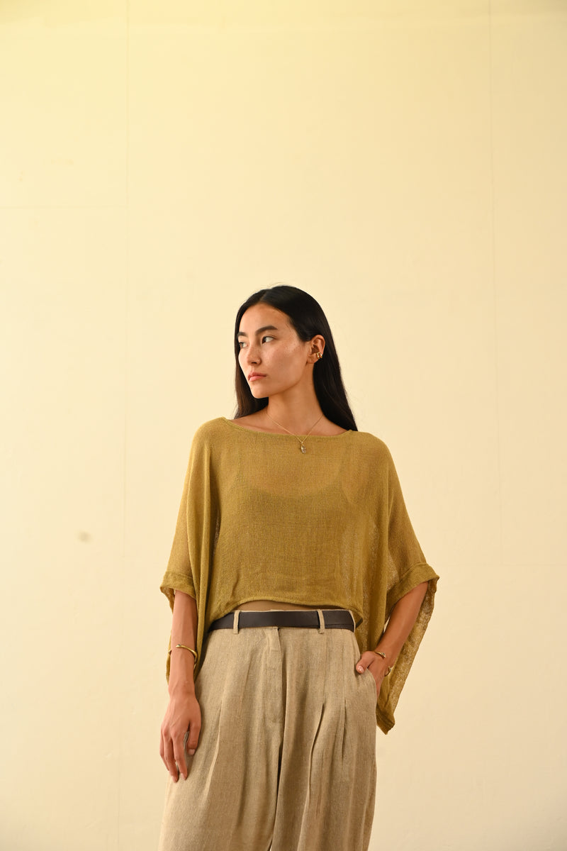 Zephyr Top | Dark Gold