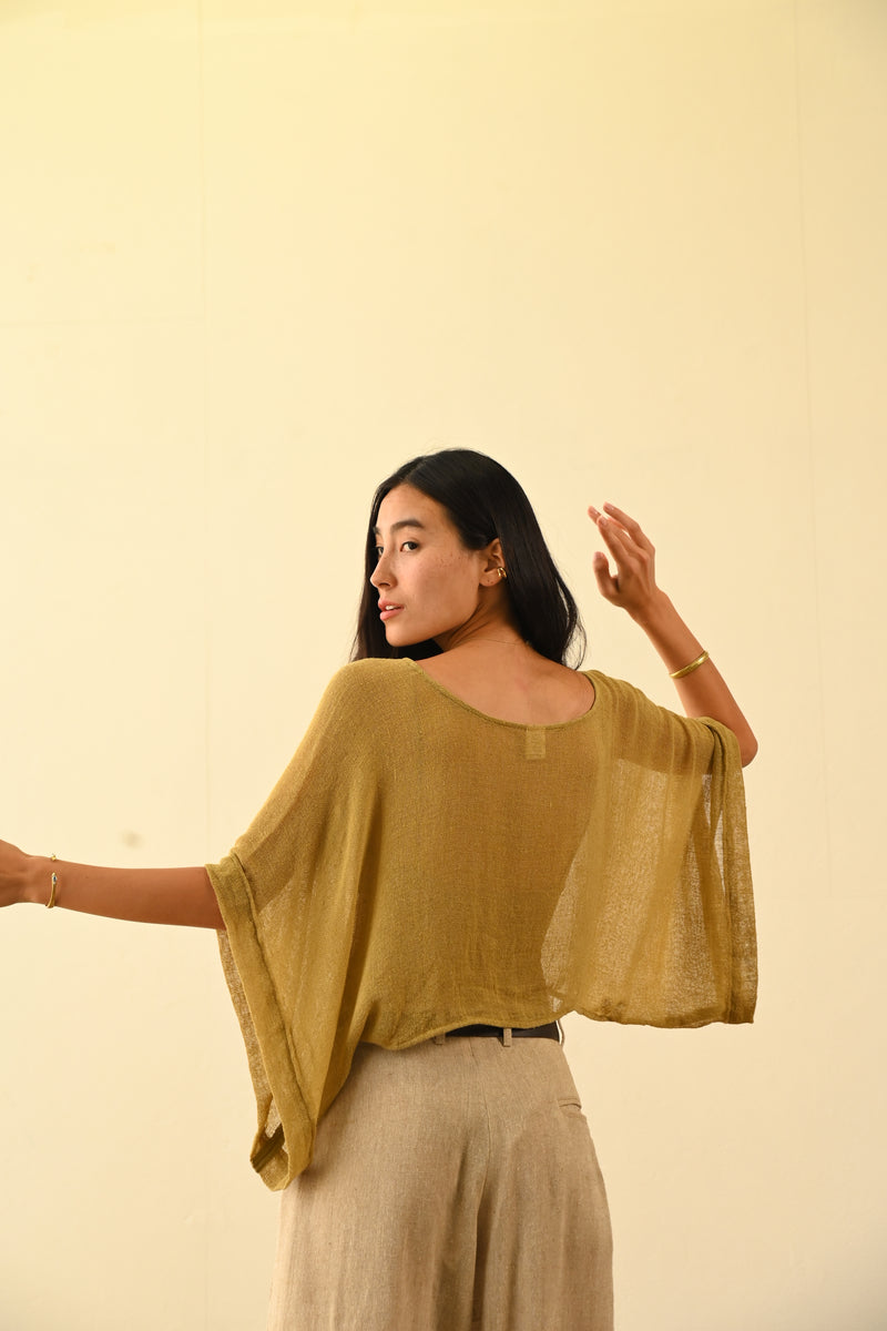 Zephyr Top | Dark Gold