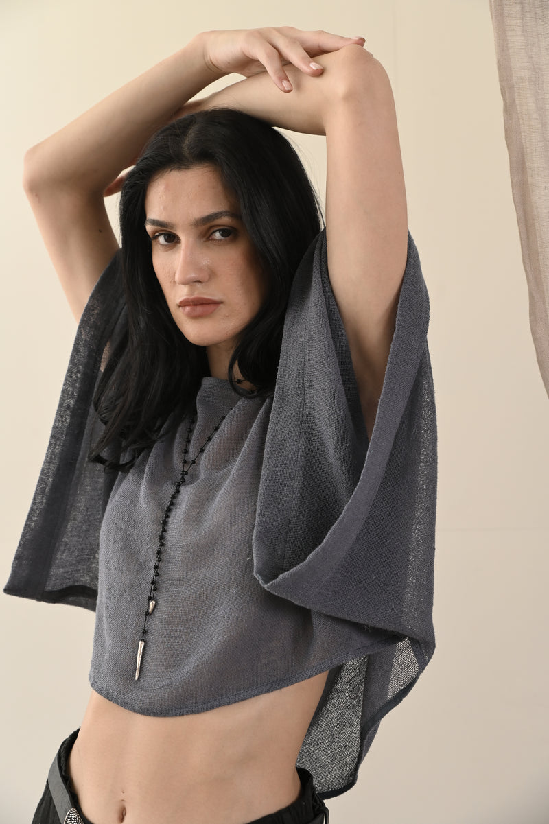 Zephyr Top | Indigo