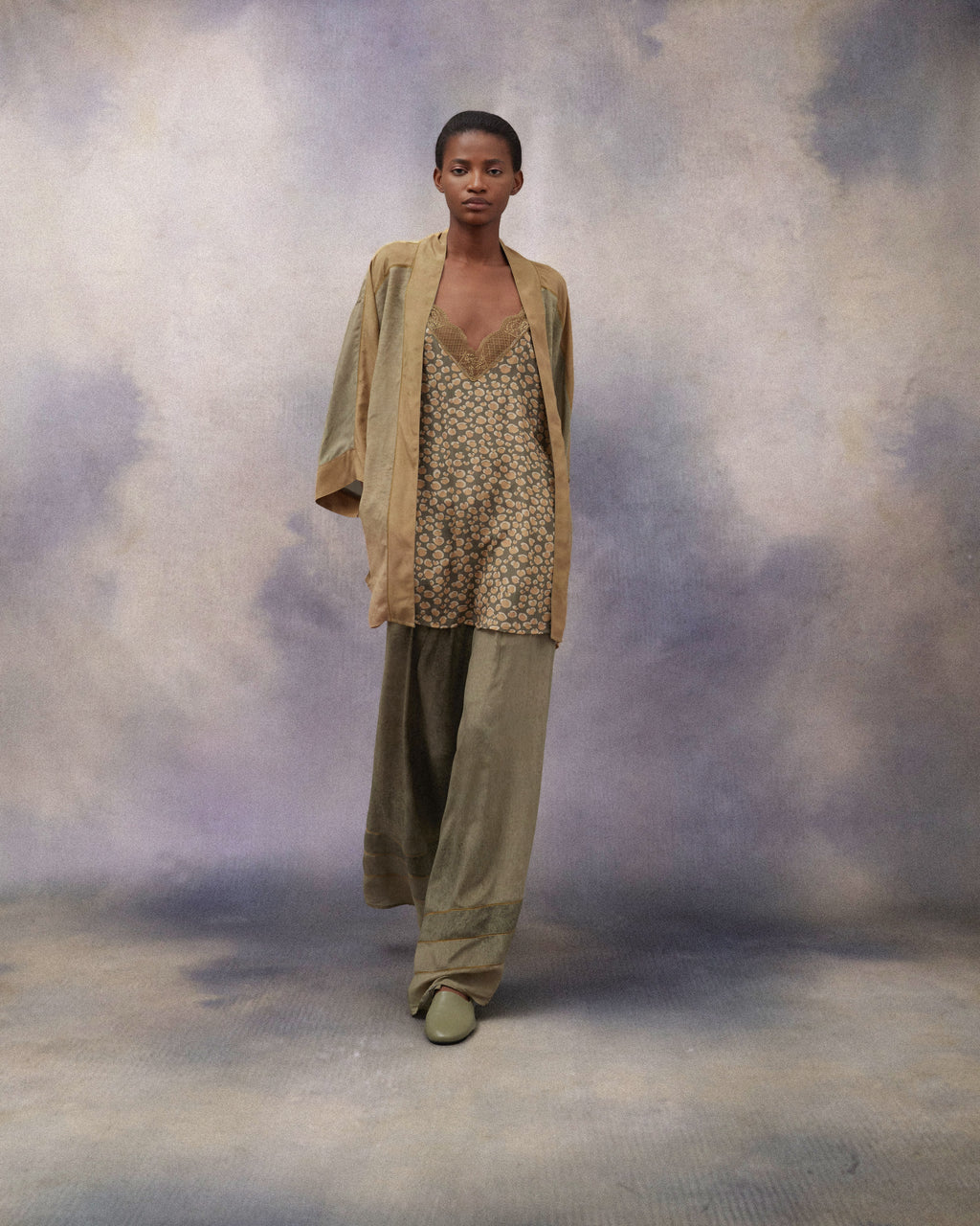Luana Slip | Sage