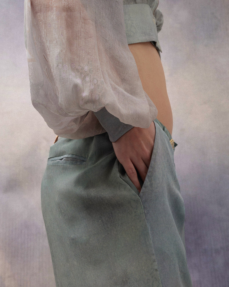 Zade Pants | Aqua
