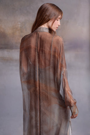 Azara Kurta - Smoke