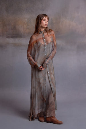 Azara Kurta - Smoke