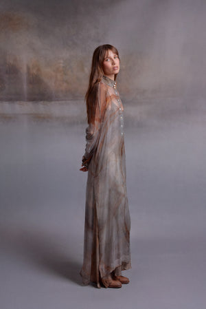 Azara Kurta - Smoke