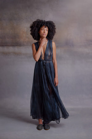 Alma Dress - Indigo