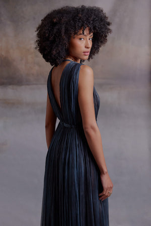 Alma Dress - Indigo