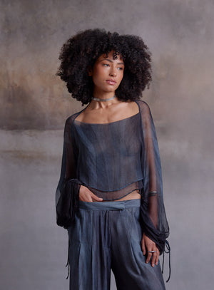Vafa Top - Indigo