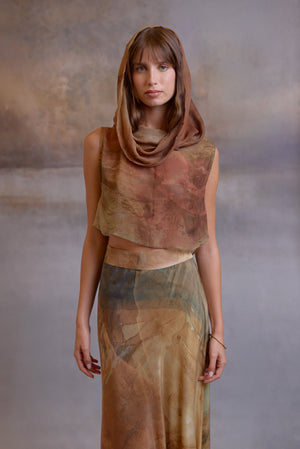 Deya Top - Terracotta