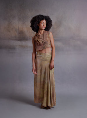 Gia Skirt - Clay