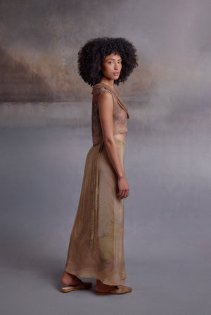 Gia Skirt - Clay