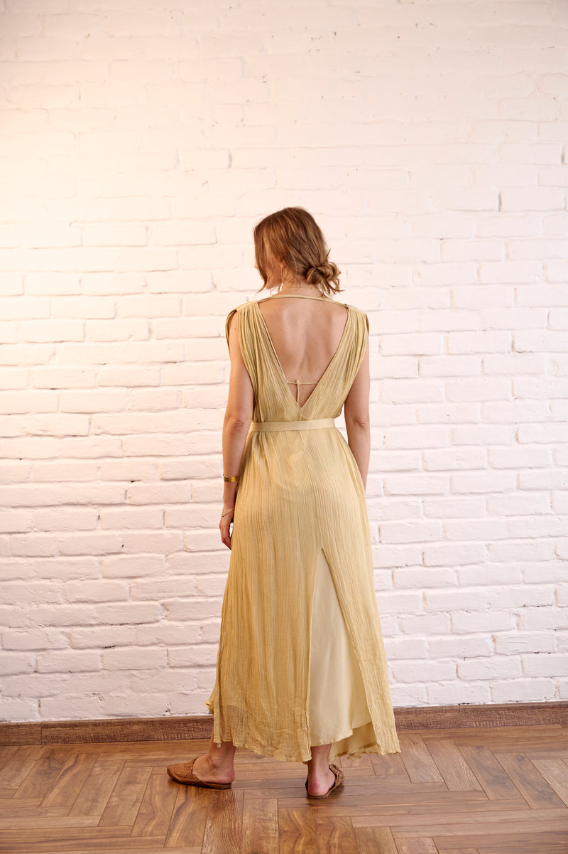 Juniper Dress | Almond
