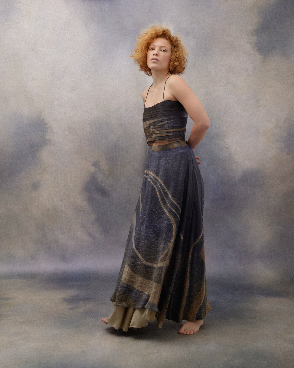 Verbena Skirt | Ink