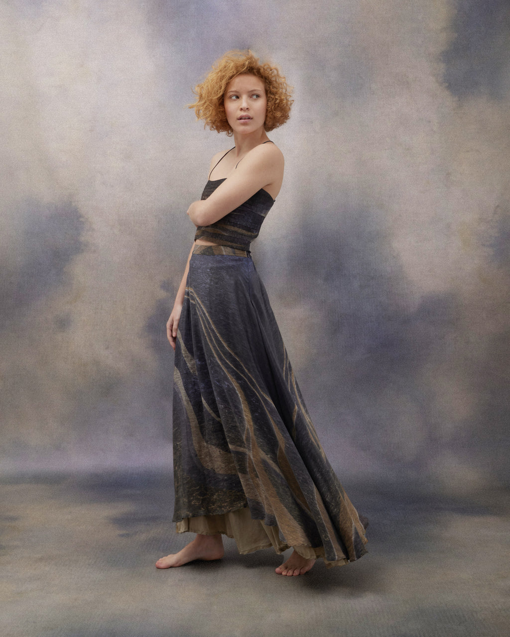 Verbena Skirt | Ink