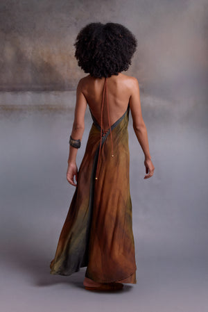 Asha Dress - Marsala
