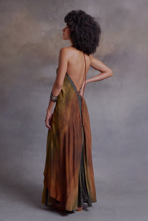 Asha Dress - Marsala