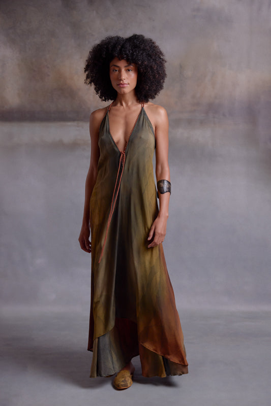 Asha Dress - Marsala