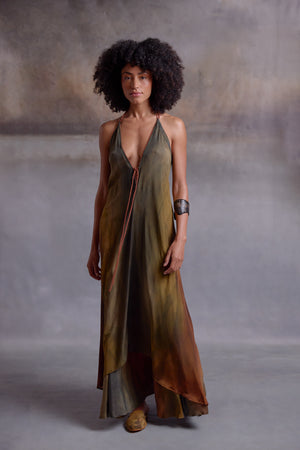 Asha Dress - Marsala