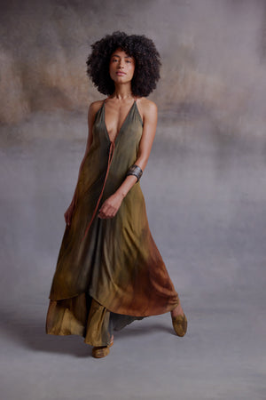 Asha Dress - Marsala
