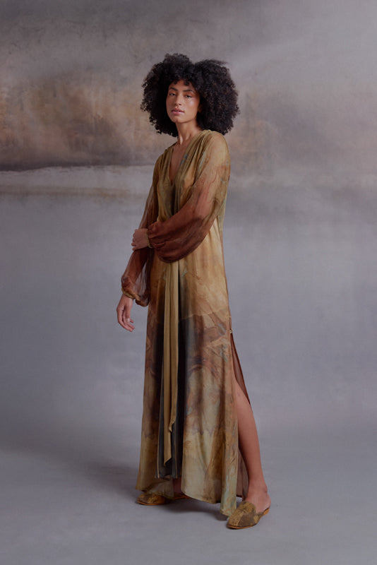 Athena Dress - Terracotta