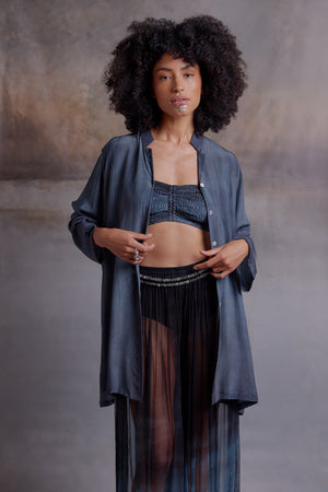 Naara Kurta - Indigo