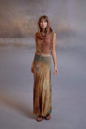 Gia Skirt - Terracotta