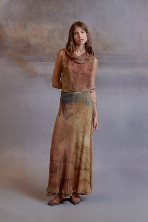 Gia Skirt - Terracotta